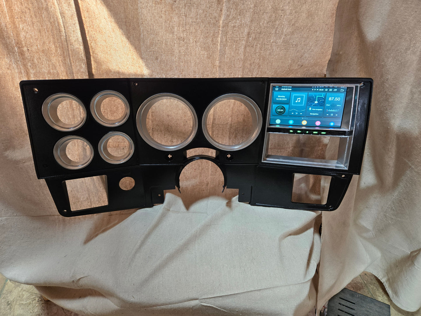 1984-1987(88) Chevy Pickup/K5/Suburban Touch Screen and Bezel, non-AC