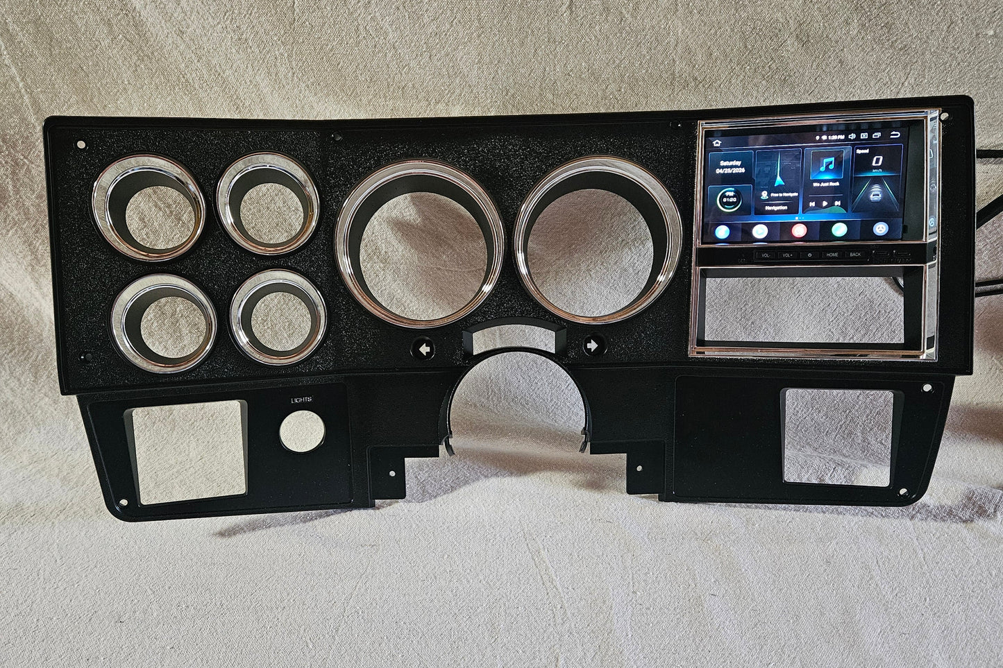 1984-1987(88) Chevy Pickup/K5/Suburban Touch Screen and Bezel, non-AC