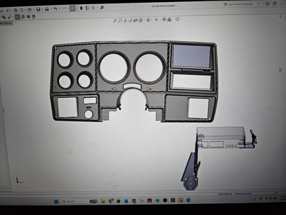 Squarebody Chevy Touch Screen Bezel