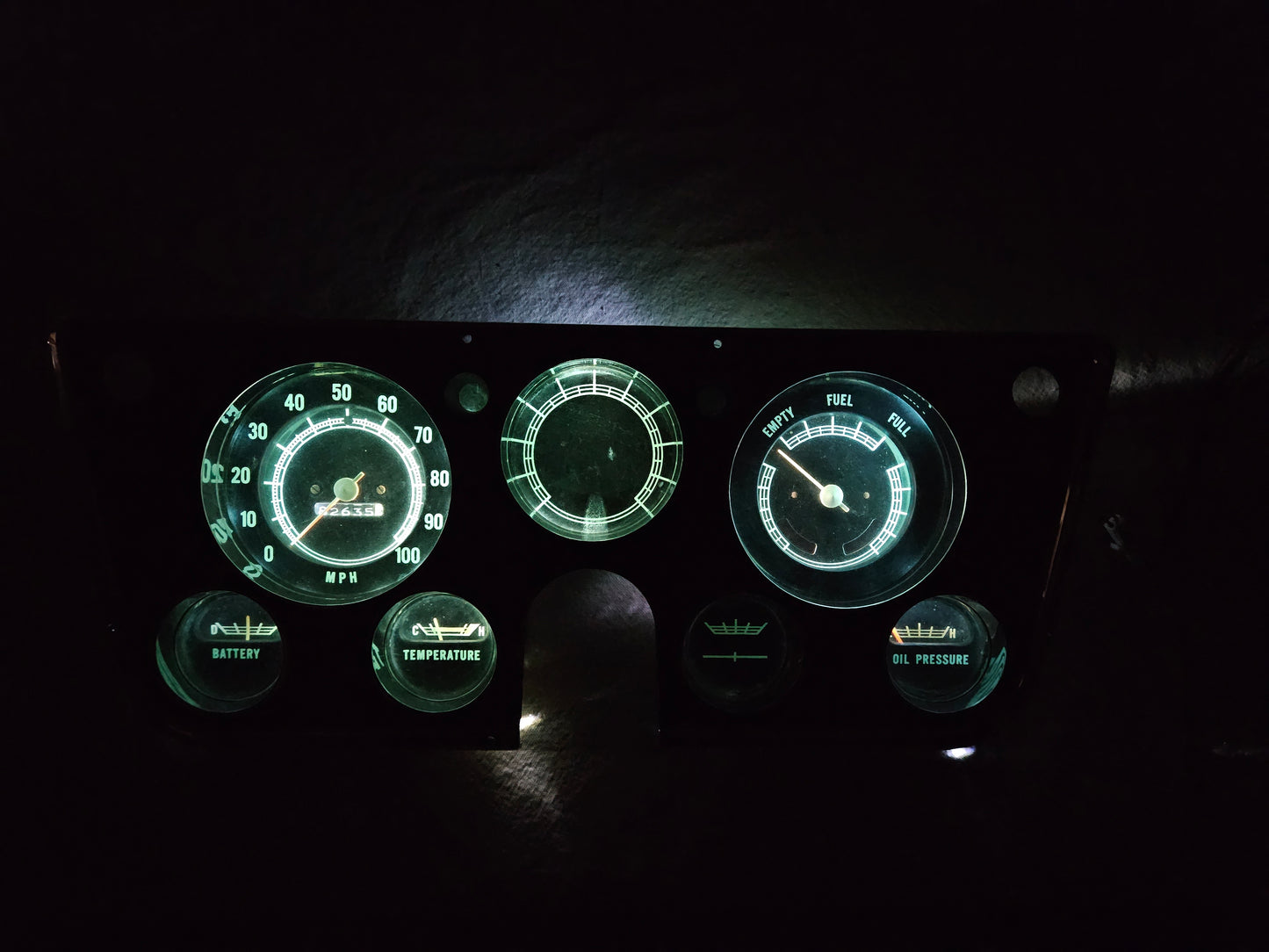 1967-1972 C/K Chevrolet/GMC Pickup/Blazer/Suburban 4 Plug Gauge Backlight Harness