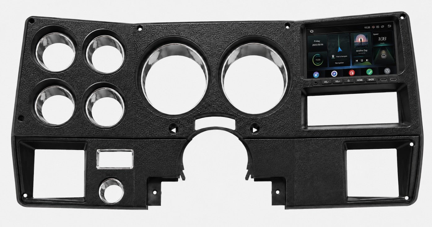1975-1977 Chevy Pickup/K5/Suburban Touch Screen and Bezel, non-AC