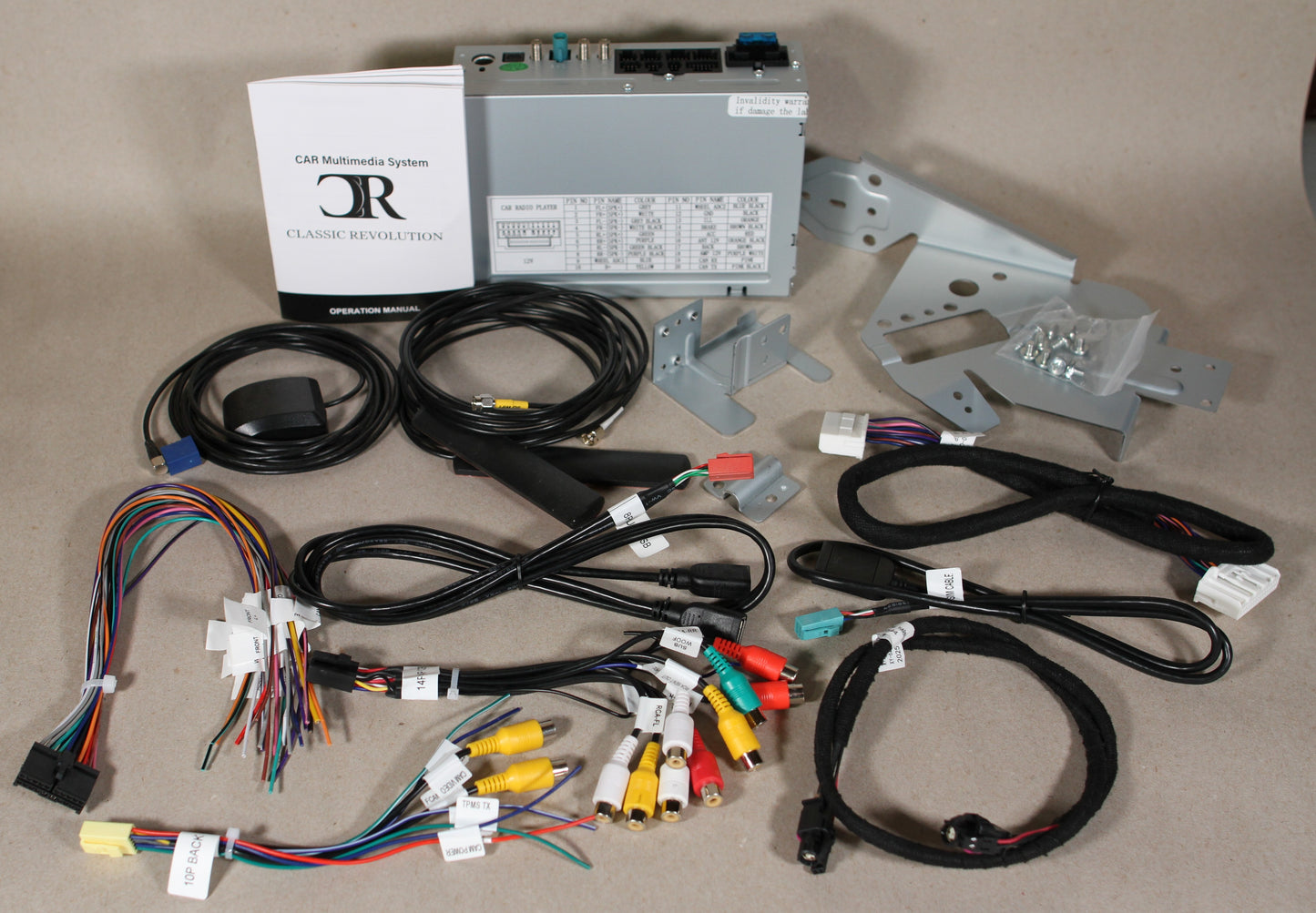 1989-1991 Chevy Pickup/K5/Suburban Touch Screen and Bezel, non-AC