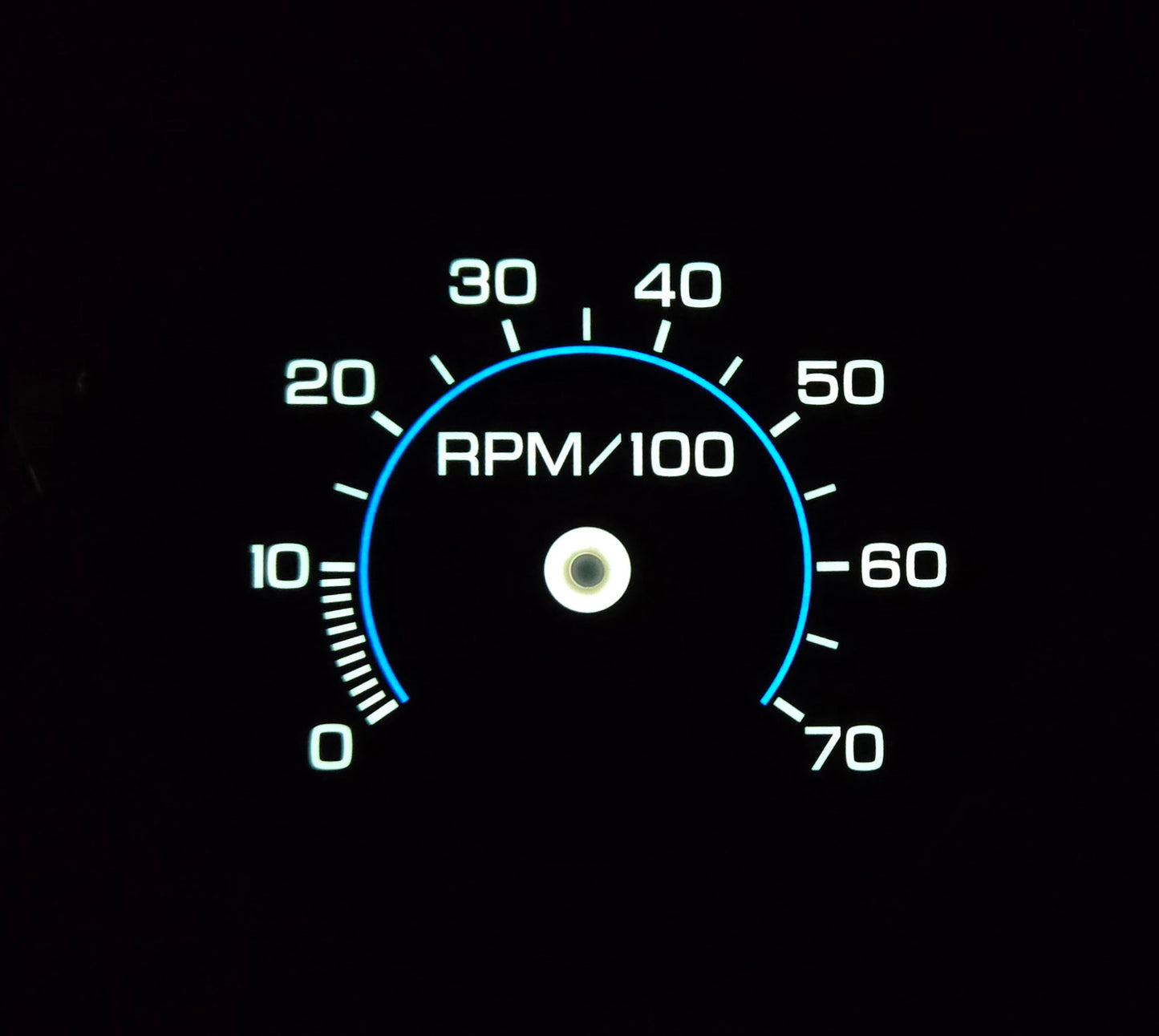 Tachometer, 7000rpm